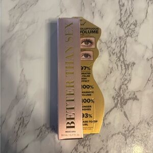 Too Faced Better Than Sex Mascara Black NIB Full size
